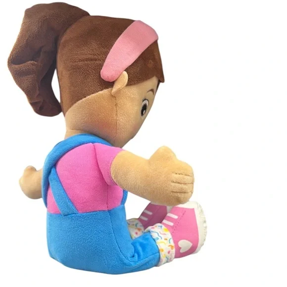 Ms. Rachel Plush Doll with Pink and Blue Outfit - Picture 3 of 4
